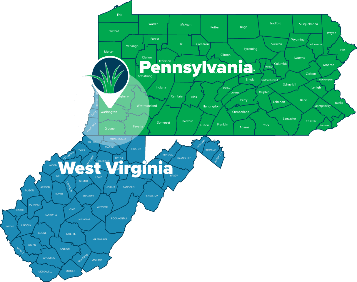 Service area map